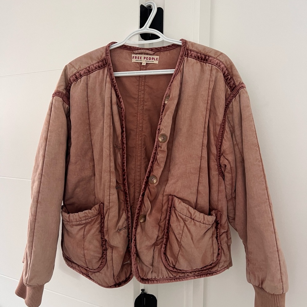 Free people quilted jacket